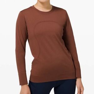 Lululemon Swiftly Breathe Long Sleeve Ancient Copper / Ancient Copper